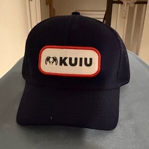 KUIU Dark Blue Mesh snapback hat